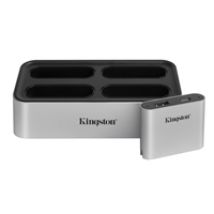 Workflow Station, 3.2 Gen2 USB-C -lukijahubi, sis. telakan ja USB miniHubin, harmaa/musta