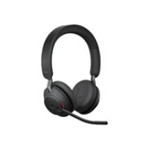 Evolve2 65 MS, langattomat Bluetooth-kuulokkeet mikrofonilla, USB-C, musta