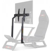 F-GT Monitor Stand -monitoriteline ajotuoliin, musta