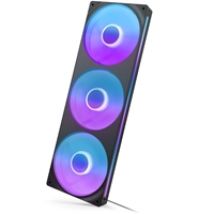 F360 RGB CORE Black UNIBODY, 360mm PWM-laitetuuletin, musta