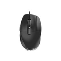 CadMouse Pro, ergonominen hiiri, 7200 DPI, musta/hopea