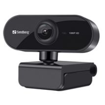 USB Webcam Flex 1080P HD -verkkokamera, musta