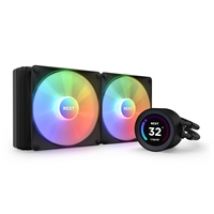 Kraken Elite 280 RGB, 280mm AIO-nestejäähdytysratkaisu prosessorille, musta