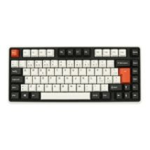 VXT82 Minilo 75% Retro, langaton mekaaninen näppäimistö, Gateron G Pro 2.0 Silver, monivärinen