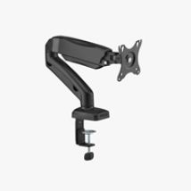 17-32" Arm Shadow Single, -pöytäteline näytölle, musta