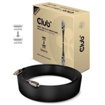 2.0 HDMI -näyttökaapeli, aktiivinen, optinen, 50m, musta