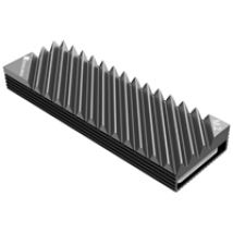 M.2-3 GREY, passiivijäähdytin M.2 2280 SSD-levylle, harmaa