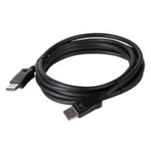 DisplayPort 1.2 -näyttökaapeli, 3m, musta