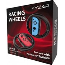 Kyzar Racing Wheels, rattisovittimet Joy-Con -ohjaimille, 2 kpl, musta