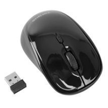 Wireless USB Laptop Blue Trace Mouse, langaton hiiri, musta