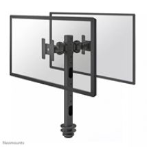 10-30" x2 Desk Monitor Arm, näyttövarsi pöydälle kahdelle näytölle, musta