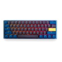 One 3 Mini Daybreak, mekaaninen näppäimistö, 60%, Cherry MX Black, musta/sininen