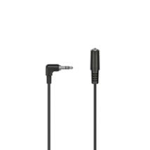 Adapteri Audio 2.5mm-3.5mm, Uros-Naaras Stereo Musta