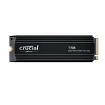 4TB T705 PCIe Gen5 NVMe SSD with heatsink, M.2 2280, 14 100/12 600 MB/s