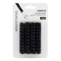 CableCoil 4-pack, musta