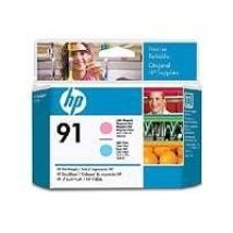 Hp 91 Light Magenta&light Syaani Printhead
