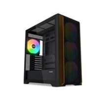 Z60 Black, ikkunallinen miditornikotelo, musta