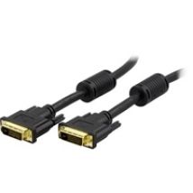 DVI-D -näyttökaapeli, Dual-Link, 3m, musta
