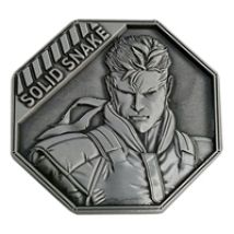 Metal Gear Solid Collectable Coin Solid Snake Limited Edition -keräilykolikko