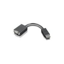 Displayport - VGA -adapterikaapeli, 0,2m, musta