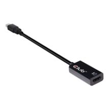 Mini DisplayPort 1.4 -> HDMI 2.0b -adapterikaapeli, aktiivinen, HDR, musta