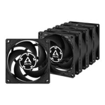 P8 PWM PST Value Pack, 80mm PWM-laitetuuletin, 5kpl, musta
