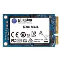 512GB KC600, mSATA SSD-levy, SATA III, 3D TLC, 550/520 MB/s