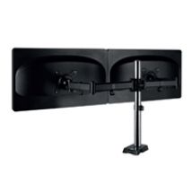 Z2 (Gen 3) -monitorivarsi kahdelle monitorille, musta