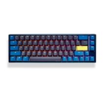 One 3 SF Daybreak, mekaaninen näppäimistö, 65%, Cherry MX Brown, musta/sininen