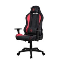 Torretta SuperSoft - Black/Red, kangasverhoiltu pelituoli, musta/punainen