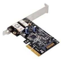 USB 3.1 -lisäkortti, 1 x Type-A + 1 x Type-C, PCI-E x2
