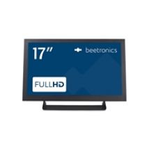 17" Full HD monitori, metalli