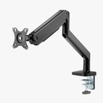 17-35" Fit Single, -pöytäteline näytölle, musta