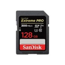 128GB Extreme PRO, SDXC -muistikortti, UHS-II V90 U3, 300/260 MB/s