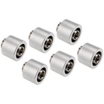 Flex -ruuviliitinsarja, 16/10 mm, 6 kpl, Satin Silver