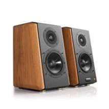 Studio S1000W -hyllykaiuttimet, Bluetooth 5.2, AirPlay2, puu/musta