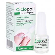 Ciclopoli gegen Nagelpilz Wirkstoffhaltiger Nagellack 6.6 Milliliter
