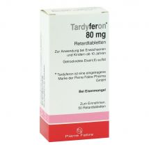Tardyferon Depot-Eisen(II)-sulfat 80mg Retard-Tabletten 50 Stück