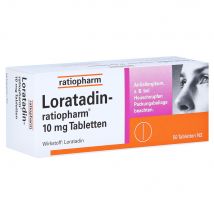 Loratadin-ratiopharm 10mg Tabletten 50 Stück