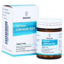 FERRUM SIDEREUM D 20 Tabletten 80 Stück