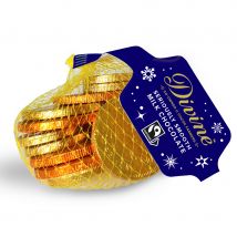 Divine Fairtrade Milk Chocolate Coins - 65g