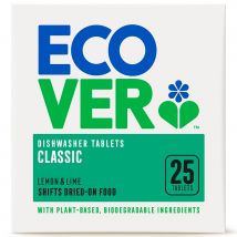 Ecover Classic Dishwasher Tablets - Lemon & Lime - 25 Tabs