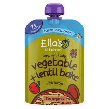 Ella's Kitchen Vegetable and Lentil Bake - 130g