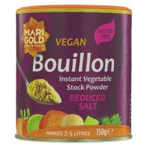 Marigold Vegan Bouillon Powder - Reduced Salt - 150g