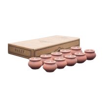 Dalit Handmade Rahul Mini Candle Pots - Set of 10