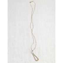 LA Jewellery Recycled Silver Wave Necklace