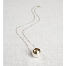 La Jewellery Recycled Silver Planet Necklace