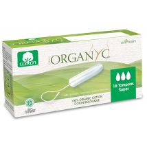 Organyc Tampons - Super - Pack of 16