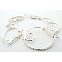 LA Jewellery Recycled Bohemian Silver Bracelet