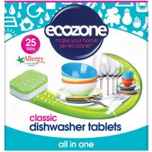 Ecozone Dishwasher Tablets Classic - Pack of 25